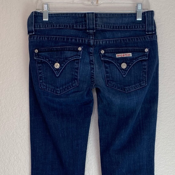 HUDSON JEANS Signature Flap Pocket Bootcut Jeans Denim Size 26 Long - Picture 8 of 15